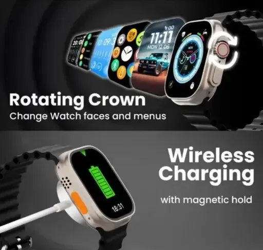 T800 Ultra smart watch Bluetooth calling Digital Watch - For Men & Women Mordan